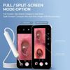 Otoscope 3.9mm Ultra-Thin Ear Camera with 6 LED Lights for iPhone 15/for Android