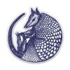 Armadillo - 12" Vinyl Sticker Waterproof Decal