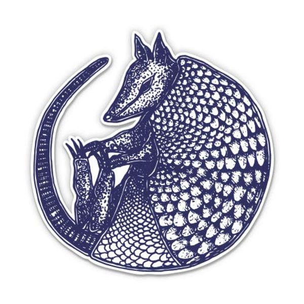 Armadillo - 12" Vinyl Sticker Waterproof Decal