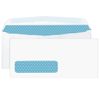 500 #10 Single Left Window Security Tinted Envelopes, Gummed Closure