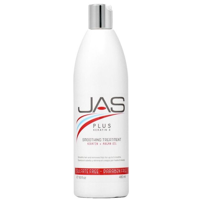 JAS Plus Keratin 3 Smoothing Treatment 16oz w/Free Nail File