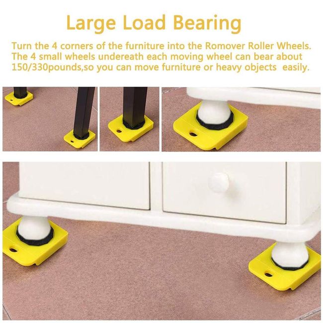 Furniture Movers Sliders Appliance Roller - Convenient Moving Sliders for  Heavy