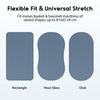 Yoofoss Cot Bed Sheets 81 x 41 cm Fitted Super Soft and Breathable Cot Bed Sheets Cozy Baby Cot Sheets 2 Pack