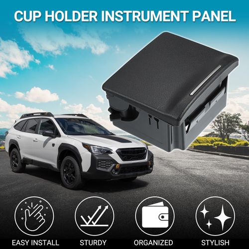 TUCKBOLD Cup Holder for Subaru Outback 2007-2009 Practical | Instrument Panel Drink Holder Black 1 Pcs