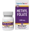 Superior Source Methylfolate 60 Count Bioavailable Folate Supplement for Health
