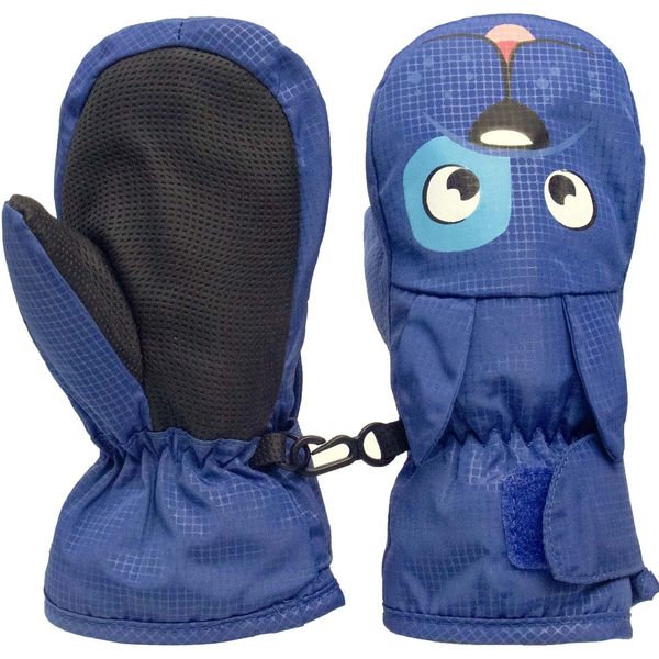 JAMUILS Handschuhe Kleinkinder 1-3 Jahre, Kinder Skihandschuhe Wasserfest, Warme wasserdichte und Winddichte Winterhandschuhe Skating für Jungen Outdoor-Sport