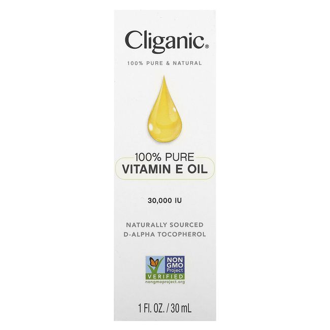 100% Pure Vitamin E Oil, 30,000 IU, 1 fl oz (30 ml)