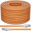 30m Cat 7 Ethernet Cable, Internet Cable 30m High Speed Gigabit 10Gbps, Long LAN Wlan Cable, Shielded S/FTP Network Patch Cable for Router Modem