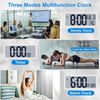 Bluetooth Digital Wall Clock with Backlight,Date