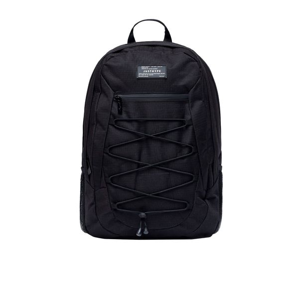 Hype Unisex's Black Maxi Backpack, One Size