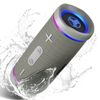 TREBLAB HD77 Gray - Portable Wireless Bluetooth Speaker, 30W Stereo, 20H Battery