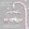 The Peanutshell Pink Elephant Crib Bedding Sets (4 Piece Crib Set)
