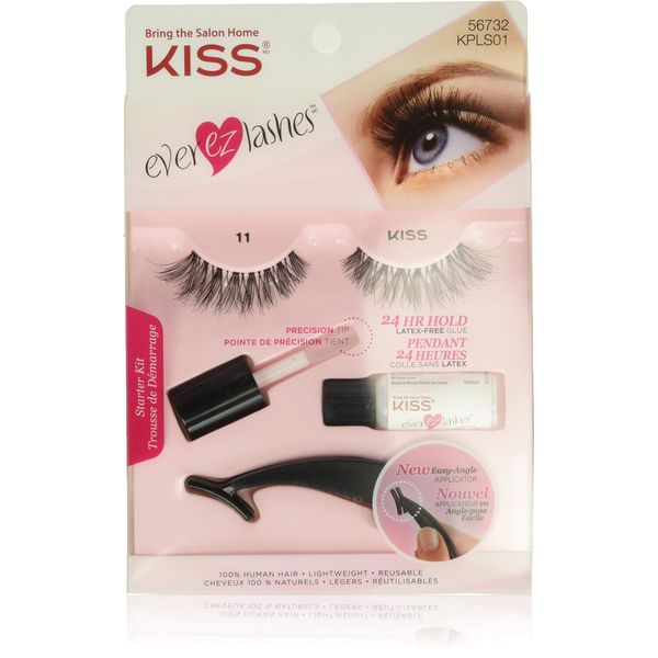 Kiss Ever Ez 11 Lashes Starter Kit