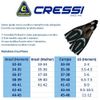 Cressi Pluma, Black, 41/42