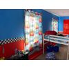 SuperDuperDecor - Chequered Flag - Bedroom Wall Border - Eco 1.3m Self Adhesive Strips
