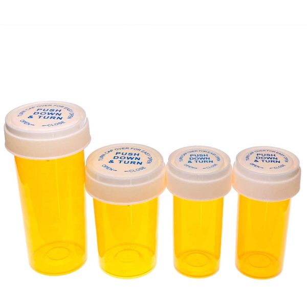 RER Pill Case, Hollywood Movies, International Specifications, Medicine Box, Set of 4 (Yellow, M.)