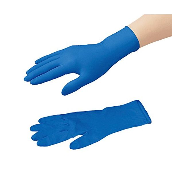 As One 2-9878-05 Nitrile Gloves (HYDREX(R)), LL, 50 Pieces, 1 Box (50 Sheets) (as1-2-9878-05)