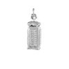 jewellerybox Sterling Silver Phone Box Charm