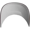 Flexfit Unisex Wooly Combed Cap (Flexfit Wooly Combed) - Grey (Darkgrey) Plain Blickdicht, size: s-m