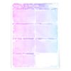 Ashton and Wright - Weekly To Do Planner - A4 Watercolour Desk Pad - 60 Sheets - Made in UK