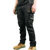 Apache ATS Flex Slim Fit Pro Stretch Work Trousers with Holster Pockets Black