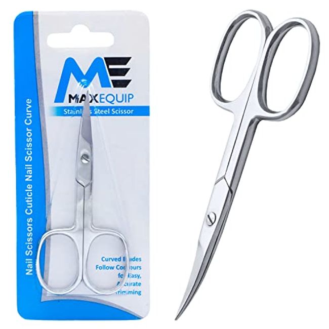 Mini Eyebrow Cuticle Stainless Steel Manicure Scissors Easy to