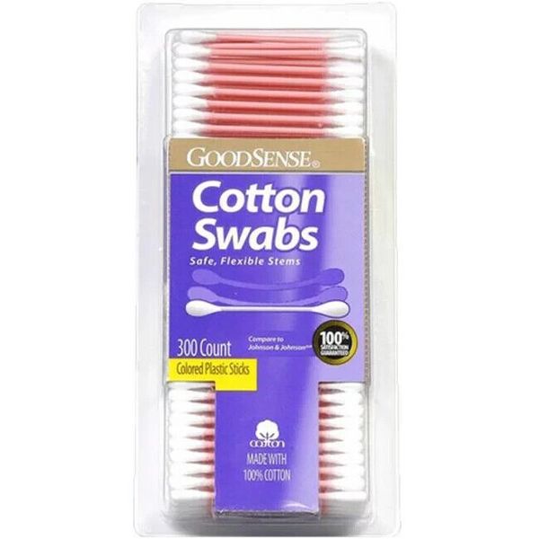 COTTON SWABS Buds Double Tip Ear Cleaning Q Tips Makeup Applicator Flexible