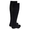 Truform Compression Socks, 15-20 mmHg, Men's Dress Socks, Knee High Over Calf Length, Black, Large
