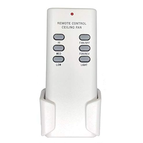 UC7848T V.2 Fan Remote Control Transmitter Replacement for Hunter UC7848T with Wall Holder