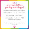 Method Dryer Sheets, Ginger Mango, Fabric Softener and Static Reducer, Compostable and Plant-Based Laundry Essentials, 80 Count (Pack of 1)