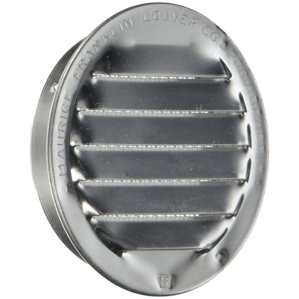 MAURICE FRANKLIN LOUVER RL-100 3 Mill Mini Louver (4 Pack), 3"