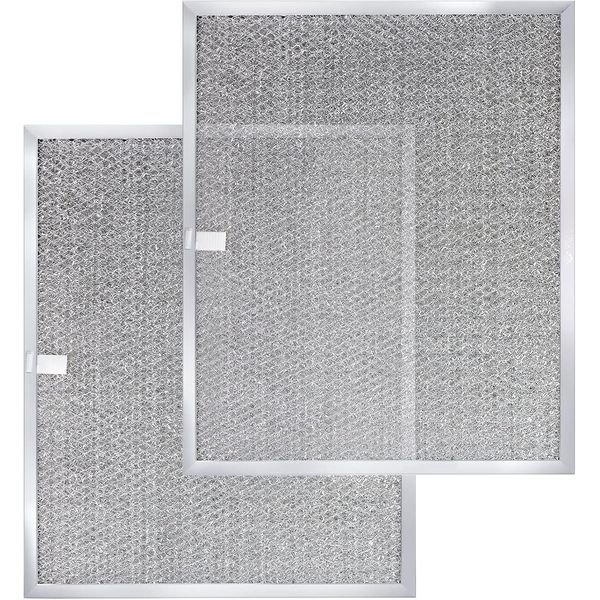 BPS1FA30 Range Hood Filter 11-3/4" x 14-1/4" x 3/8" (2 Pack) , Replacement