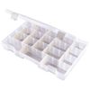 Flambeau Adjustable Compartment Box, Translucent - T5007AT, Pack of 5