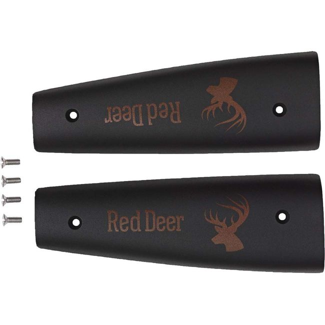 Red Deer 4260239362539 Side Wings Black with Logo for Barber Clipper No. 1