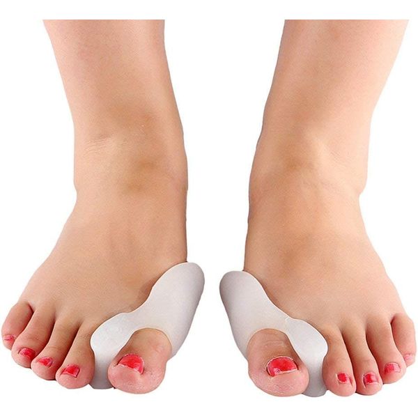 Dr.Pedi Bunion Corrector for Women Silicone Toe Separators for Overlapping Toes