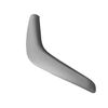 UPGRADED For 98-03 MB CLK320 CLK430 Left Driver DOOR HANDLE PULLER & COVER Gray