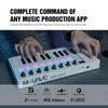 M-VAVE 25 Key USB MIDI Keyboard Controller Wireless Bluetooth with 16 MPC Drum Pads, Pad Controller, 8 Knobs, Dynamic Keybed, Software Included, Sequencer for Music Production