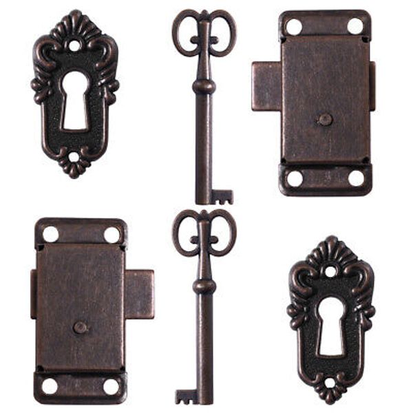 File Cabinet Lock Replacement Small Box Lock Set Antique Cabinet Lock