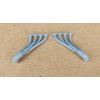 RESIN 3D PRINTED 1/24 1/25 DOWNSWEPT SIDE EXIT HEADERS SHALLOW