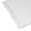 HOMECRAFT Caress Waterproof White Fitted Sheet for Double Bed