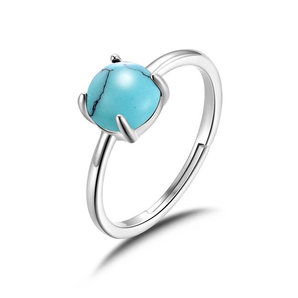 Philip Jones Synthetic Turquoise Adjustable Ring