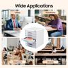 EcoTypee 4 Drawer Desktop Organizer Locking Filing Cabinet Multi-Functional Office Storage (7 Drawer File Cabinet)