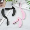 Mabor 4 Pcs Eyelash Separator Comb Tool Eyelash Comb Folding Eye lash Brush Separator Combs for Eye lash Makeup Brush
