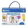 LEAR6088 LEARNING RESOURCES PUZZLE CARDS 3 LETTER ENGLISH FOR Toddlers