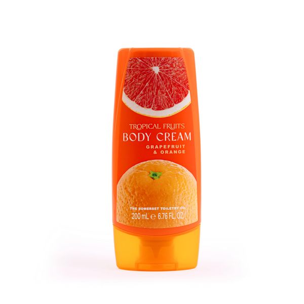 Tropical Fruits Grapefruit and Orange Body Cream 200ml