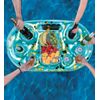 Pool Float - BLUE GOLD FLOATING COOLER