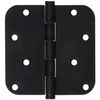 Baldwin 1140402I Radius Mortise Hinge, Distressed Oil Rubbed Bronze