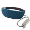 Elecom HCI-H01NV Hot Eye Mask, USB Powered, 2-Level Temperature Adjustment (104°F / 42°C / 47°C), Warming, Light Blocking, Relaxing, Sleep, Washable, Auto Power Off Timer Function, Midnight Navy