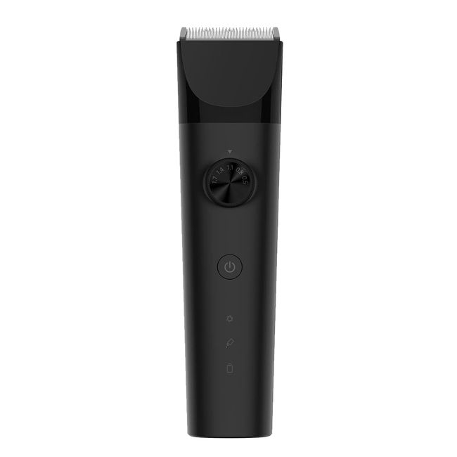 Xiaomi Hair Clipper, elektrikli tıraş makinesi, ayarlanabilir kesim uzunluğu, su geçirmez, 180 dakikaya kadar pil ömrü, siyah, İtalyan versiyonu