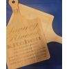 Personalized Bamboo Cutting Boards (Round/Square) Wall Decor And Gift